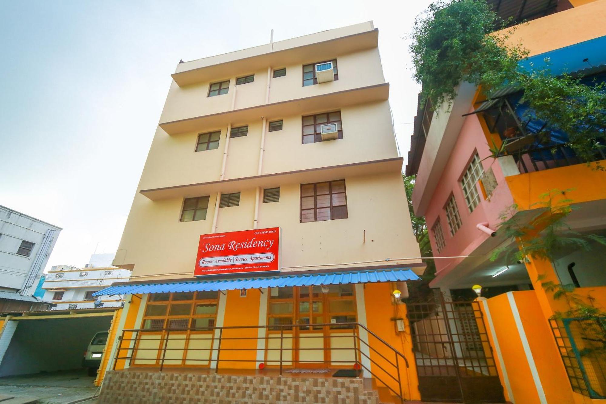 Hotel O Sona Residency ポンディシェリ エクステリア 写真